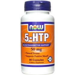 Аминокислоты Now 5-HTP 50 mg 30 cap