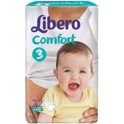 Подгузники Libero Comfort 3 / 62 pcs