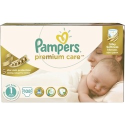 Подгузники Pampers Premium Care 1 / 108 pcs