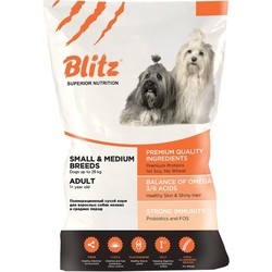 Корм для собак Blitz Adult Small and Medium Breeds 25 kg