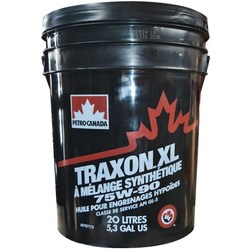 Трансмиссионное масло Petro-Canada Traxon XL Synthetic Blend 75W-90 20L