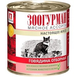 Корм для кошек Zoogurman Adult Canned Cold Cuts Beef 0.2 kg