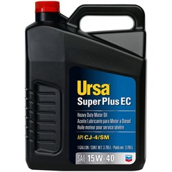 Моторное масло Chevron Ursa Super PLUS EC 15W-40 3.78L