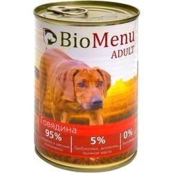 Корм для собак BioMenu Adult Canned with Beef 0.41 kg