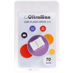 USB Flash (флешка) OltraMax 70 16Gb (белый)