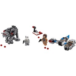 Конструктор Lego Ski Speeder vs. First Order Walker Microfighters 75195