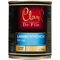 Корм для кошек Clan De File Adult Canned with Lamb 0.34 kg