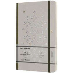 Блокнот Moleskine Time Ruled Notebook Green