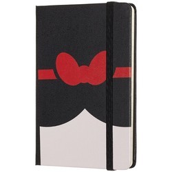 Блокнот Moleskine Snow White Ruled Notebook Pocket Black