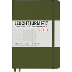 Ежедневники Leuchtturm1917 Weekly Planner Green