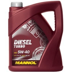 Моторное масло Mannol Diesel Turbo 5W-40 4L