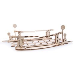 3D пазл UGears Rails with Crossing