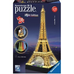 3D пазл Ravensburger Eiffel Tower Night Edition 125791