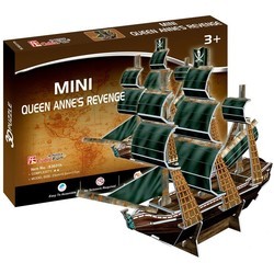 3D пазл CubicFun Mini The Queen Annes Revenge S3031h