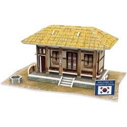 3D пазл CubicFun Korean Thatched House W3160h