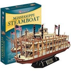 3D пазл CubicFun Mississippi Steamboat T4026h