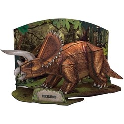3D пазл CubicFun Triceratops P669h
