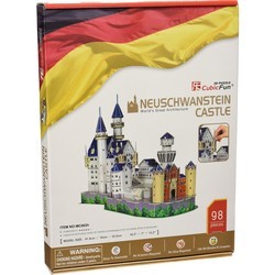3D пазл CubicFun Neuschwanstein Castle MC062h