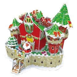 3D пазл CubicFun Christmas Castle P646h
