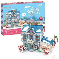 3D пазл CubicFun Christmas Sweet House P648h