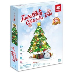 3D пазл CubicFun Twinkling Christmas Tree P680h