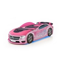 Кроватка Futuka Kids Mercedes M (розовый)