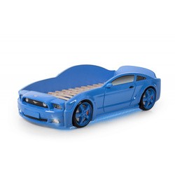 Кроватка Futuka Kids Mustang 3D (синий)