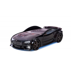 Кроватка Futuka Kids BMW Neo 3D (черный)