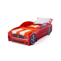 Кроватка Futuka Kids Mustang (красный)