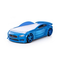 Кроватка Futuka Kids Tesla Evo 3D (синий)