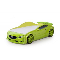 Кроватка Futuka Kids Mazda Evo 3D (зеленый)