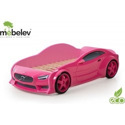 Кроватка Futuka Kids Volvo Evo 3D (розовый)