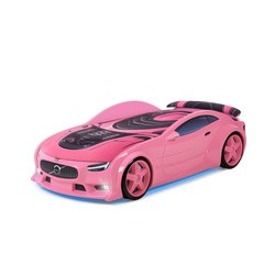 Кроватка Futuka Kids Volvo Neo 3D (розовый)