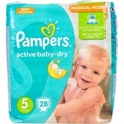 Подгузники Pampers Active Baby-Dry 5 / 28 pcs