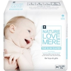 Подгузники Nature Love Mere The Slim Diapers XL / 34 pcs