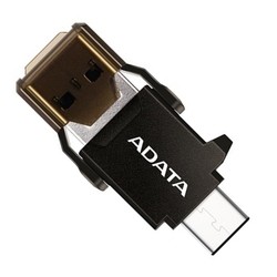 Картридер/USB-хаб A-Data USB-C OTG Reader