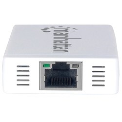 Картридер/USB-хаб MANHATTAN 3-Port USB 3.0 Hub + RJ45