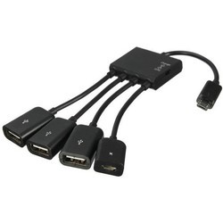 Картридер/USB-хаб Lapara LA-MicroUSB-OTG-HUB