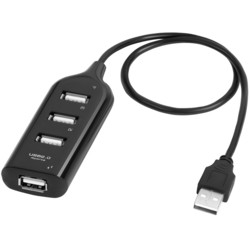 Картридер/USB-хаб Greenconnect GCR-UH234B