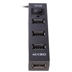Картридер/USB-хаб DEXP BT4-01