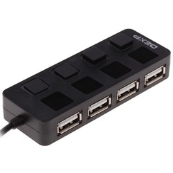 Картридер/USB-хаб DEXP BT4-09