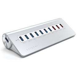 Картридер/USB-хаб Satechi 10 Port USB 3.0 Premium Aluminum Hub