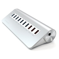 Картридер/USB-хаб Satechi 10 Port USB 3.0 Premium Aluminum Hub