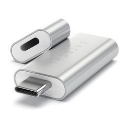 Картридер/USB-хаб Satechi Aluminum Type-C Micro/SD Card Reader (серый)
