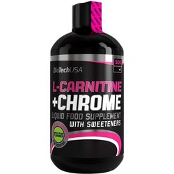 Сжигатель жира BioTech L-Carnitine/Chrome 500 ml