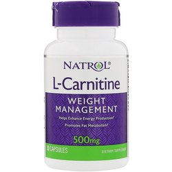 Сжигатель жира Natrol L-Carnitine 500 mg 30 cap