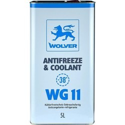 Антифриз и тосол Wolver Antifreeze &amp; Coolant WG11 Ready To Use 5L