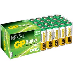 Аккумуляторная батарейка GP Super Alkaline 40xAA