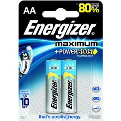 Аккумуляторная батарейка Energizer Maximum 2xAA