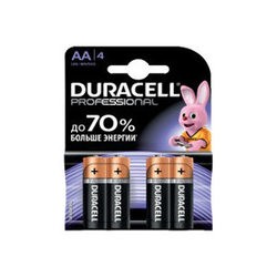 Аккумуляторная батарейка Duracell 4xAA Professional MN1500